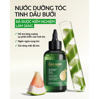 [Cải tiến mới] Nước dưỡng tóc tinh dầu bưởi COCOON| Ngăn ngừa gãy rụng, hỗ trợ mọc tóc