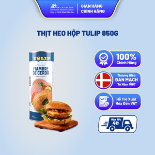 Thịt Heo Hộp Tulip 850g - Nhập Khẩu Đan Mạch | Tulip Pork Luncheon Meat 850g
