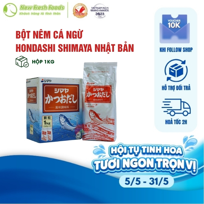 Bột Nêm Cá Ngừ Nhật Hondashi 1kg | Nấu Dashi