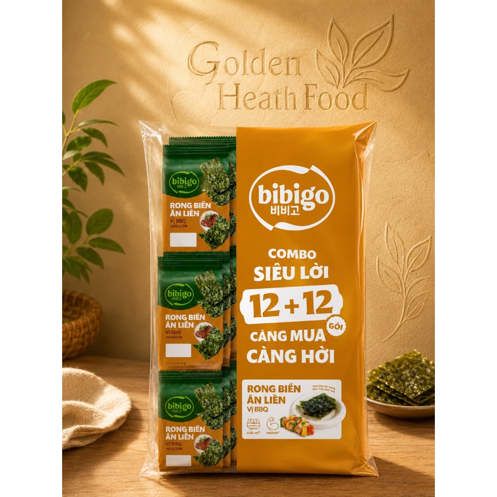 RONG biển ăn liền BIBIGO Hàn Quốc- HSD tháng 3_ 6.2027