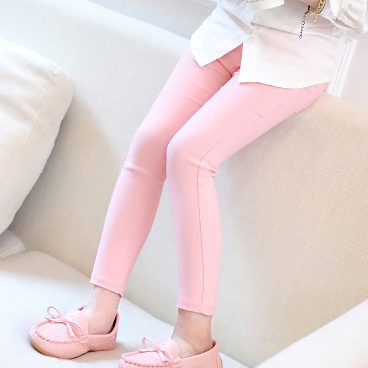 Quần tregging kaki cho bé gái BEESHOP D25038
