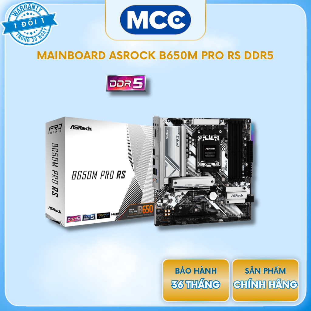 Mainboard ASRock B650M Pro RS DDR5