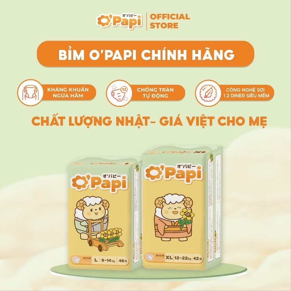 Tã Bỉm OPAPI Dán/Quần Chính Hãng Nội Địa Nhật