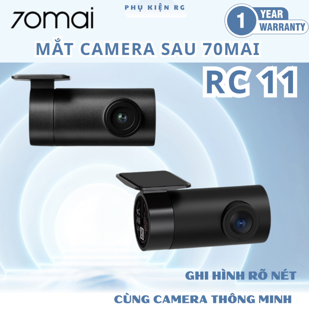 Mắt Sau Camera Hành Trình 70mai RC11 Cho 70mai A810, A510, A200, A500S Chính Hãng - Bảo Hành 1 Năm