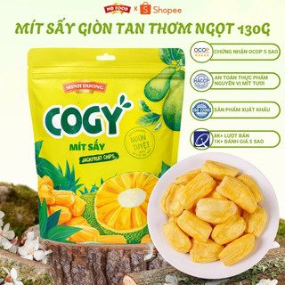 Mít sấy Minh Dương Food 260g,130g vị tự nhiên giòn tan thơm ngon ăn vặt tiện lợi tốt cho sức khỏe