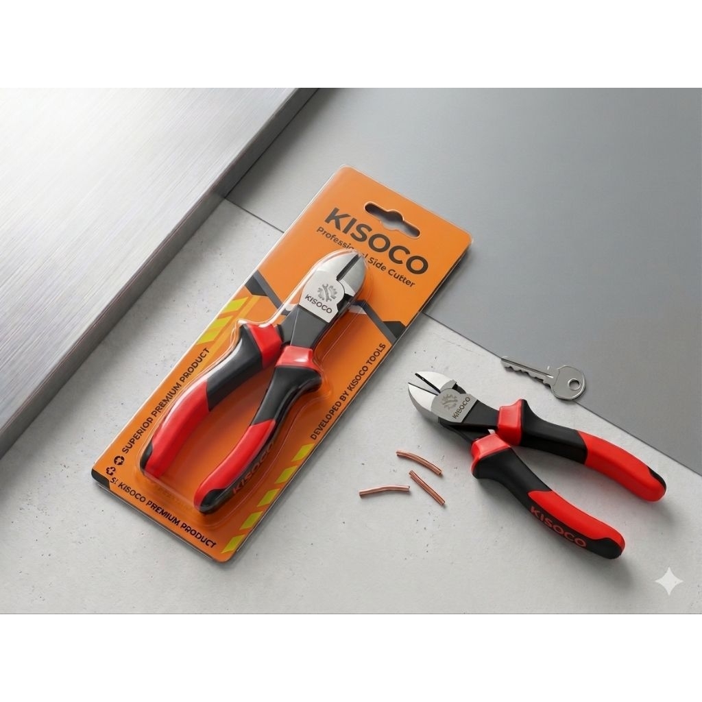 ​Kìm Cắt KTN Tools - Thép Hợp Kim Nhiệt Luyện, Lưỡi Cắt Sắc Bén