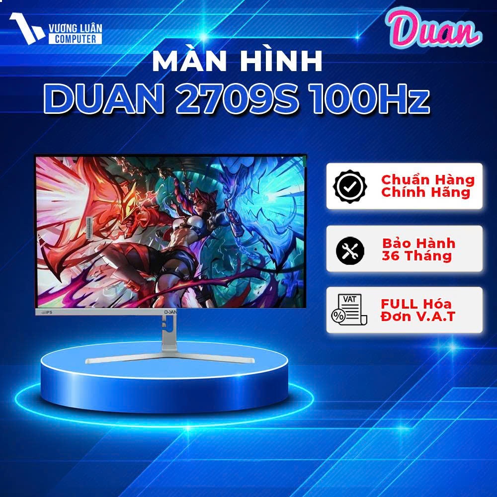 Màn hình DUAN IP2709S 27INCH IPS Full Viền 100Hz Chính hãng FULL.VAT giá tốt