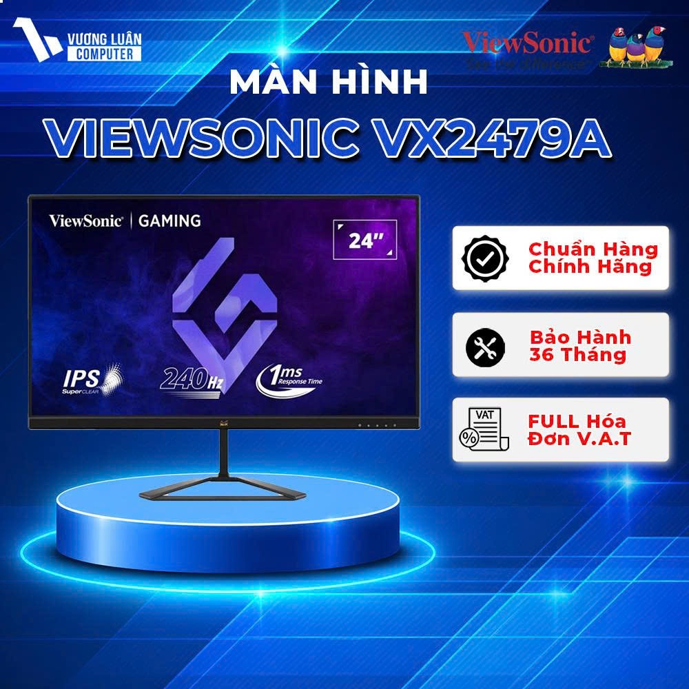 Màn hình VIEWSONIC VX2479A-HD-PRO 24inch 240Hz 1ms Chính Hãng giá tốt