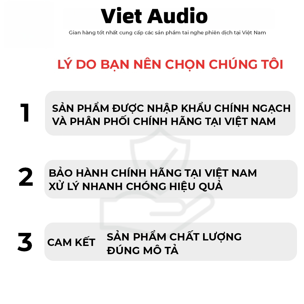 Tai Nghe Phiên Dịch Cao Cấp 156 Ngôn ngữ JM19 Chống ồn ANC, Chống nước IPX5, Âm thanh rất hay, Màn hình cảm ứng LED | BigBuy360 - bigbuy360.vn