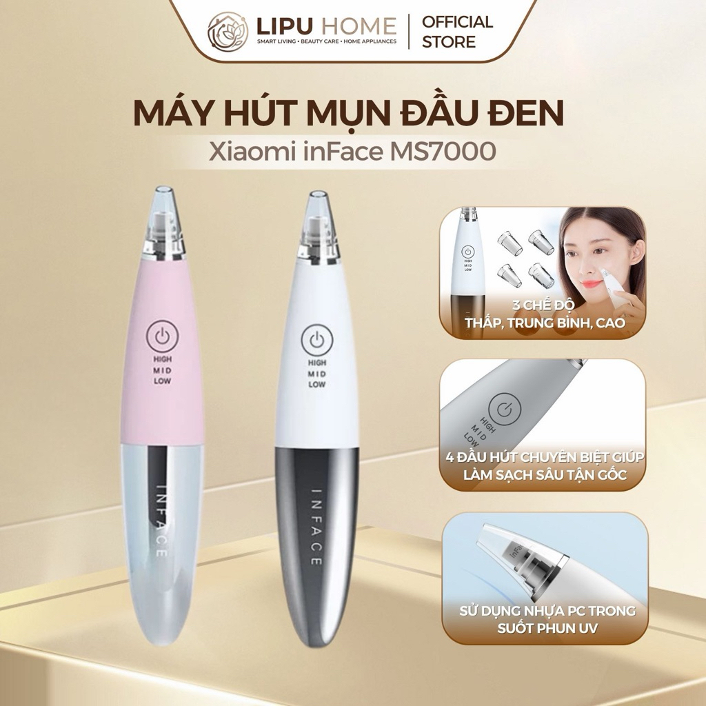 Máy hút mụn đầu đen Xiaomi inFace MS7000 - HÀNG CHÍNH HÃNG - Giá Thanh Lý NEW 100%