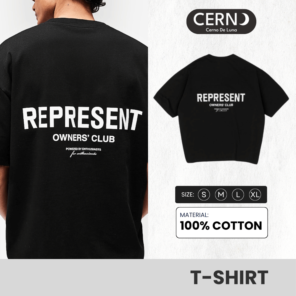 Áo Thun CERNO Represent Owners Club Cotton Cao cấp