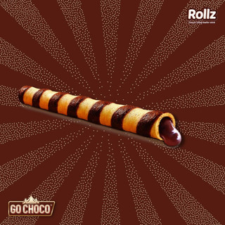 Bánh Ốc Quế Go Choco Rollz 250G
