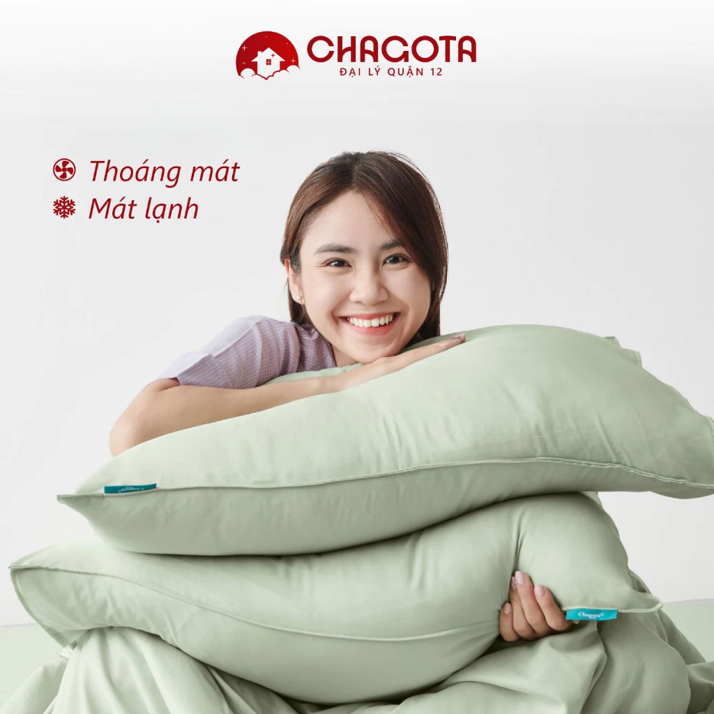 Bộ Chăn Gối 3 Món Silk Ice CHAGOTA, Công Nghệ Vải Vượt Trội, Thông Thoáng Mọi Mùa, Kháng Khuẩn Cao | BigBuy360 - bigbuy360.vn