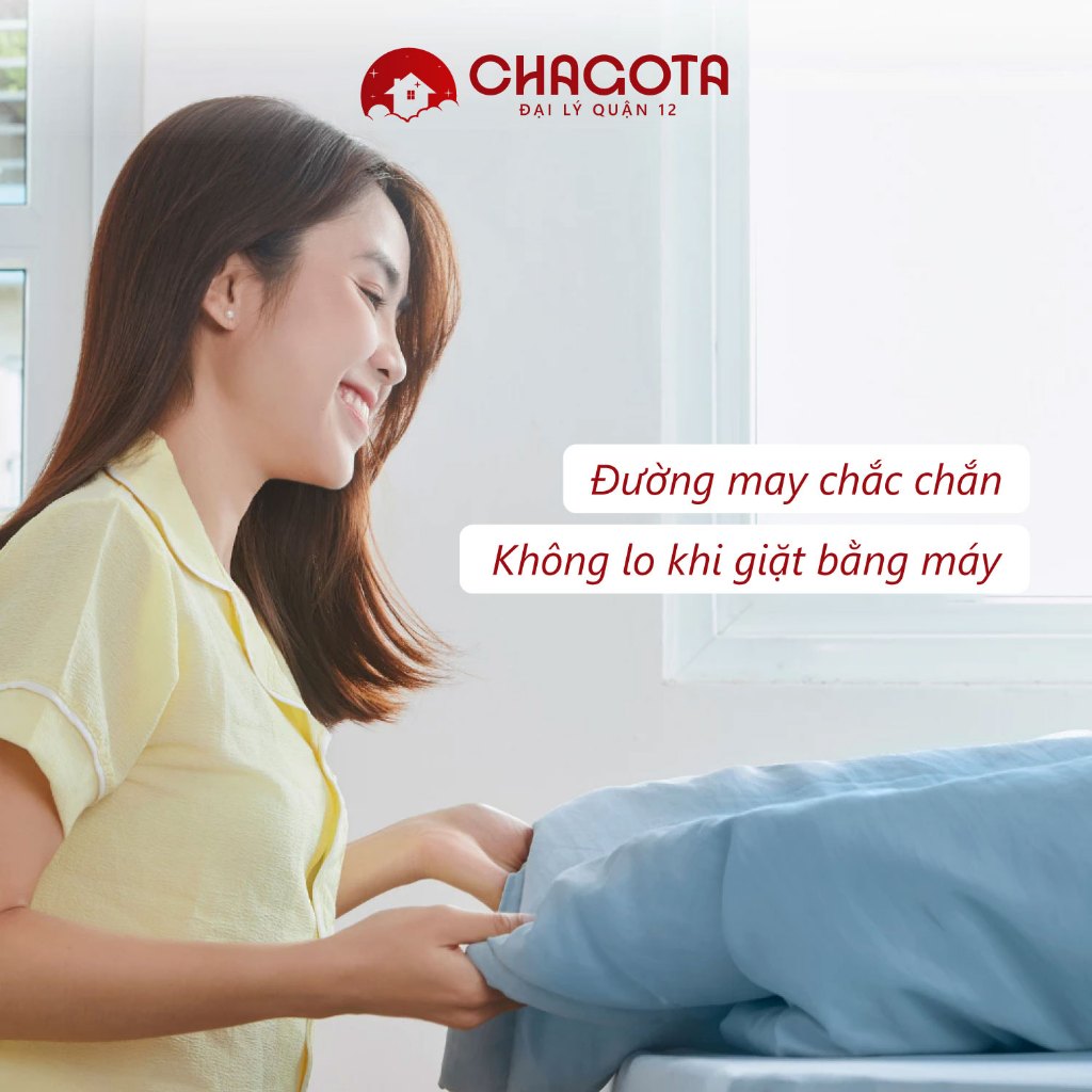 Bộ Chăn Gối 3 Món Silk Ice CHAGOTA, Công Nghệ Vải Vượt Trội, Thông Thoáng Mọi Mùa, Kháng Khuẩn Cao | BigBuy360 - bigbuy360.vn