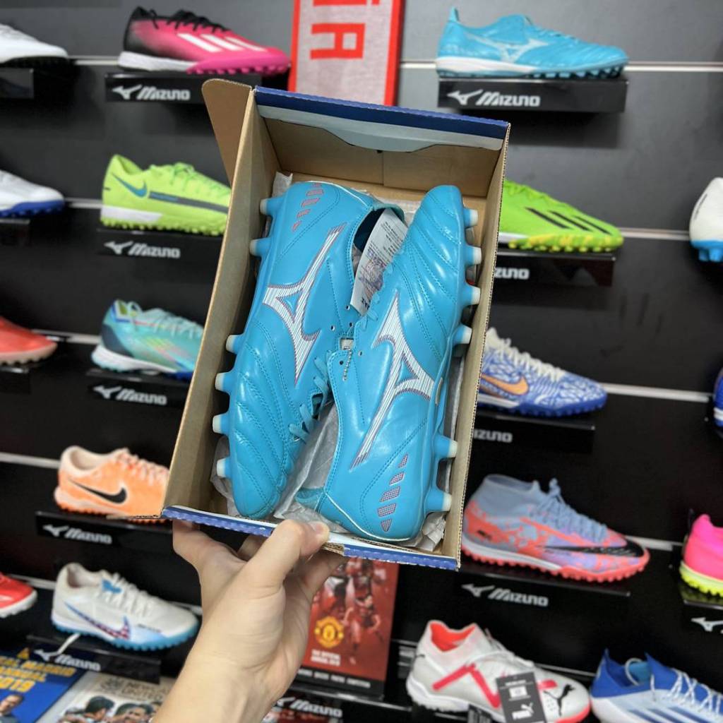 [Nhiều Màu] MIZUNO MORELIA NEO 3 PRO FG - Giày Đá Bóng Sân Cỏ Tự Nhiên Chính Hãng - Tặng Kèm Túi Tất