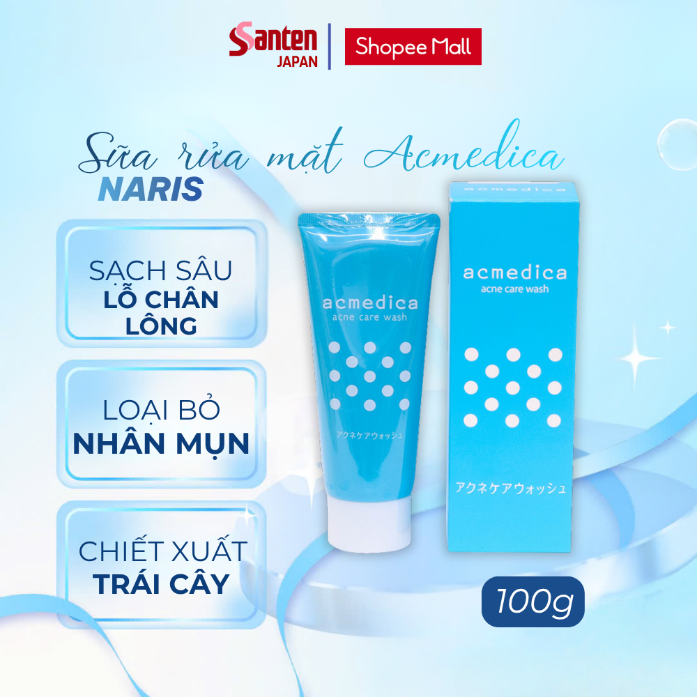 Sữa Rửa Mặt Naris Acmedica Acne Care Wash Tuýp 100gr