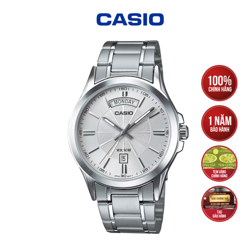 Đồng Hồ Casio MTP-1381D-7AVDF Hàng Chính Hãng