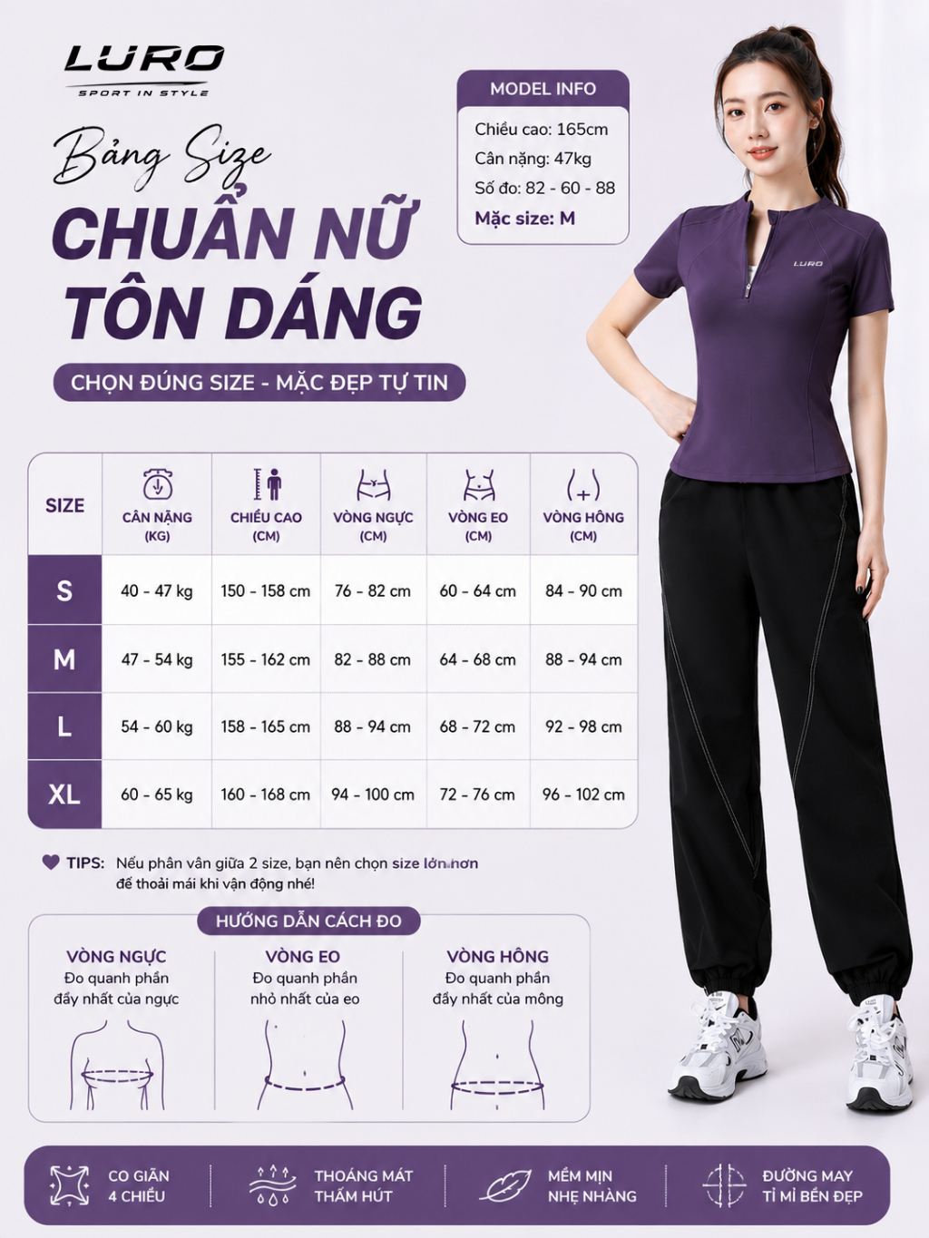 S1076N — Set đồ tập nữ áo thể thao & quần jogger 5