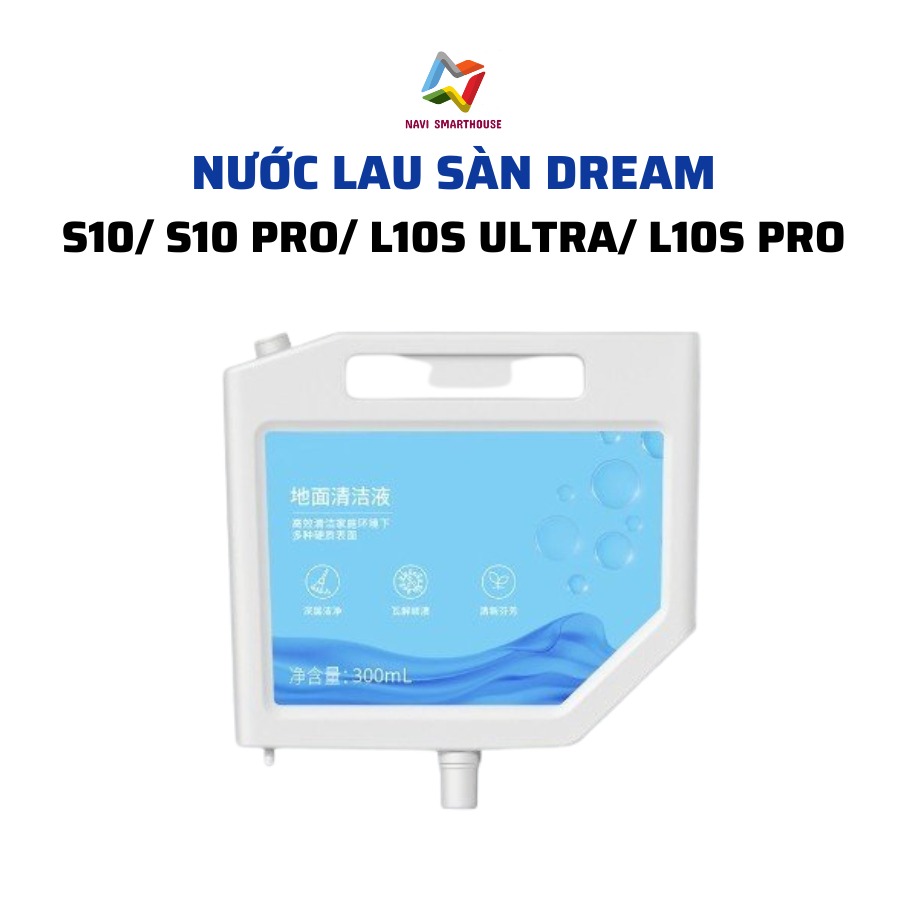 Nước lau sàn cho robot hút bụi lau nhà dream S10, S10pro, L10s ultra, L10 prime, L10 ultra
