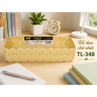 Rổ đan chữ nhật TỰ LẬP TL348 - 18CM