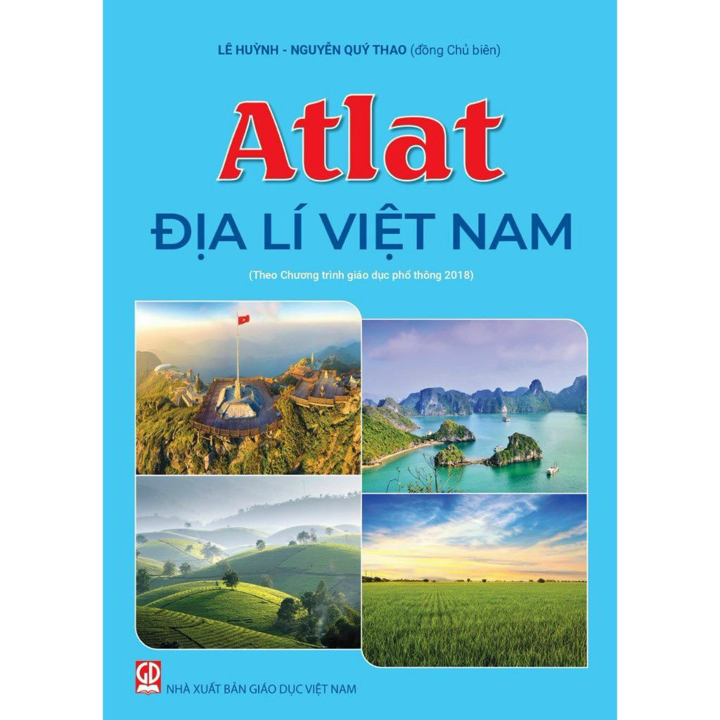 [Hoả tốc] Atlat Địa lí Việt Nam - 2024 | Tặng kèm bút chì khúc