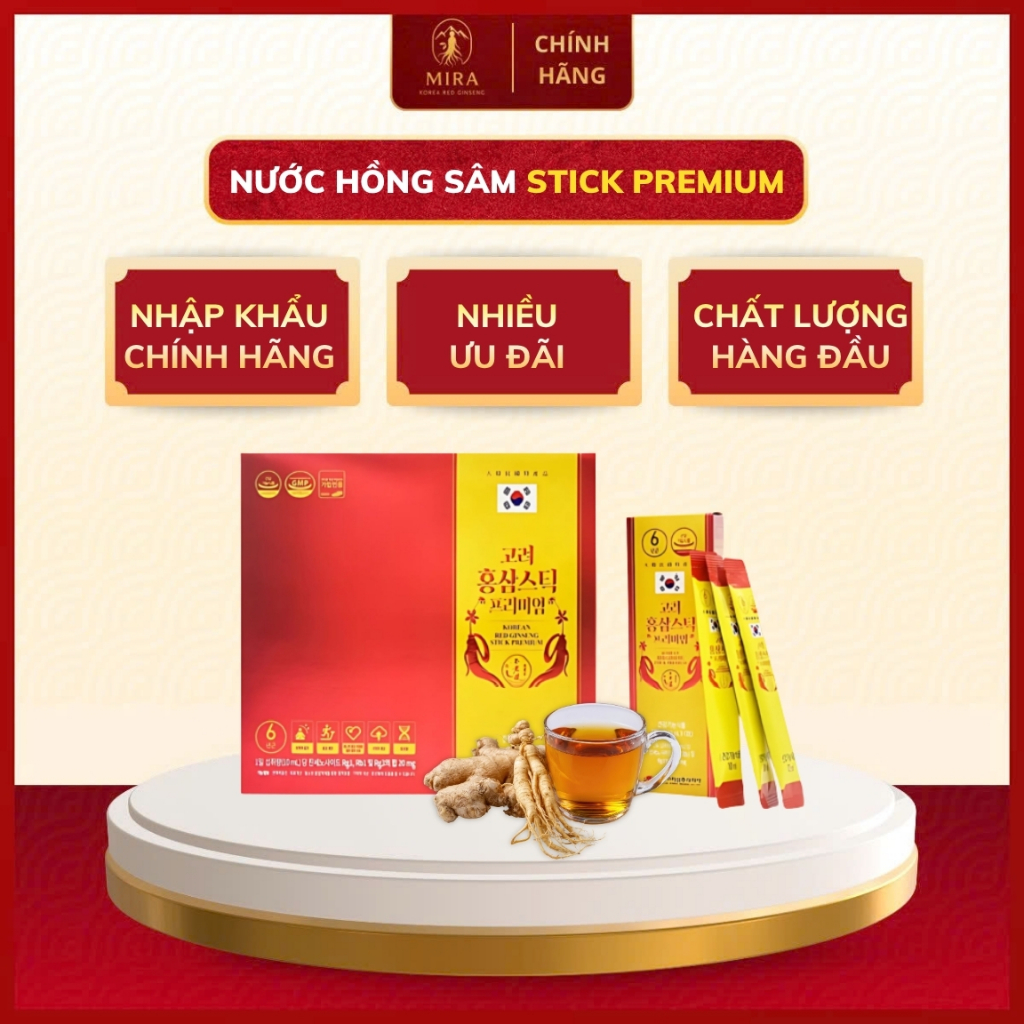 Korean Red Ginseng Stick Premium (10ml x 30 stick) – Daedong