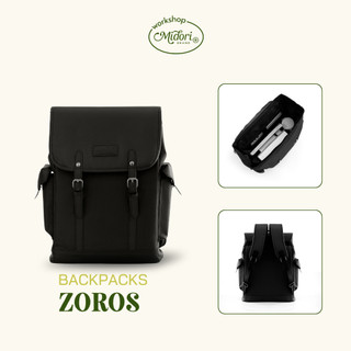 Balo ZOROS Đi Học Du Lịch Nam Nữ Cặp Đựng Laptop Thời Trang Unisex Trượt Nước | MI MIDORI