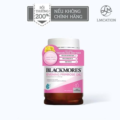 (Tặng kèm quà) Tinh Dầu Hoa Anh Thảo Blackmores Cân Bằng Nội Tiết Tố 190 Viên