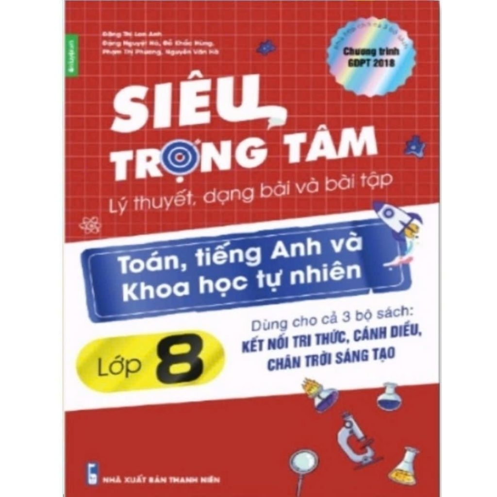 Siêu Trọng Tâm Lớp 8 Toán Tiếng Anh KHTN