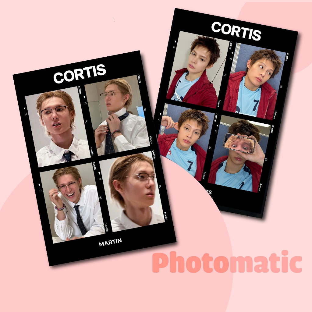 Photomatic ảnh CORTIS đủ thành viên Martin, James, Keonho, Juhoon, Seohyeong by Kpop Lover