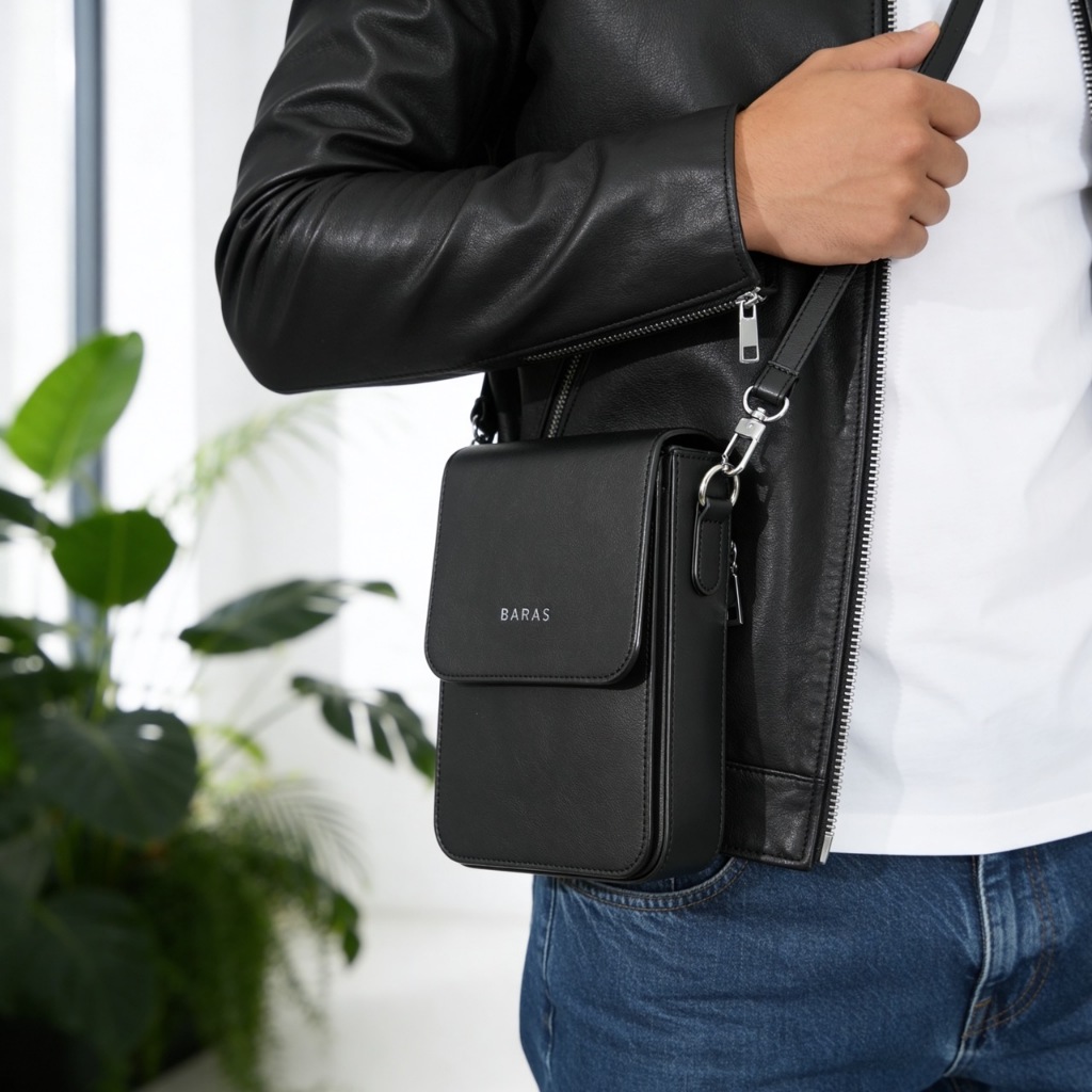 Túi đeo chéo da nam - Mendi Bag - BARAS VIETNAM - Túi đeo chéo thời trang nam | BigBuy360 - bigbuy360.vn