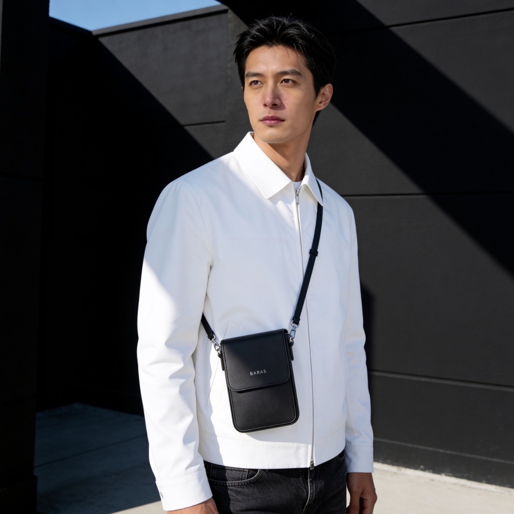 Túi đeo chéo da nam - Mendi Bag - BARAS VIETNAM - Túi đeo chéo thời trang nam | BigBuy360 - bigbuy360.vn