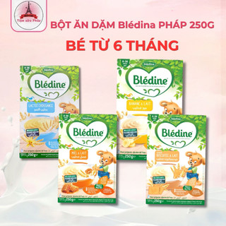 Bột Ăn Dặm Cho Bé Từ 6 Tháng Blédina Pháp Nhiều Vị 250g Bổ Sung Dinh Dưỡng Cho Bé