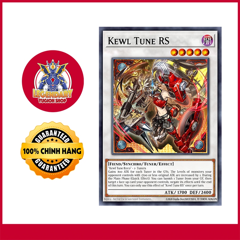 [Thẻ Bài Yugioh Chính Hãng] Kewl Tune RS