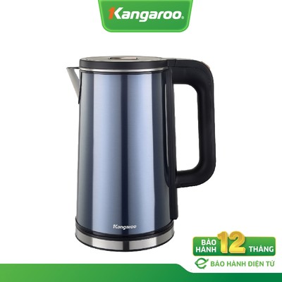 [LIVE] Bình đun siêu tốc 1.8L Kangaroo KGWK18C1S - công suất 1500W