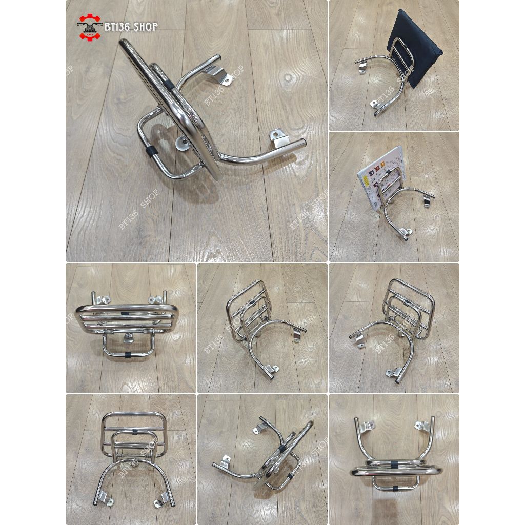 Cản Tựa Vinfast Feliz INOX - Baga Sau Vinfast Feliz INOX - Cản Vinfast Feliz INOX
