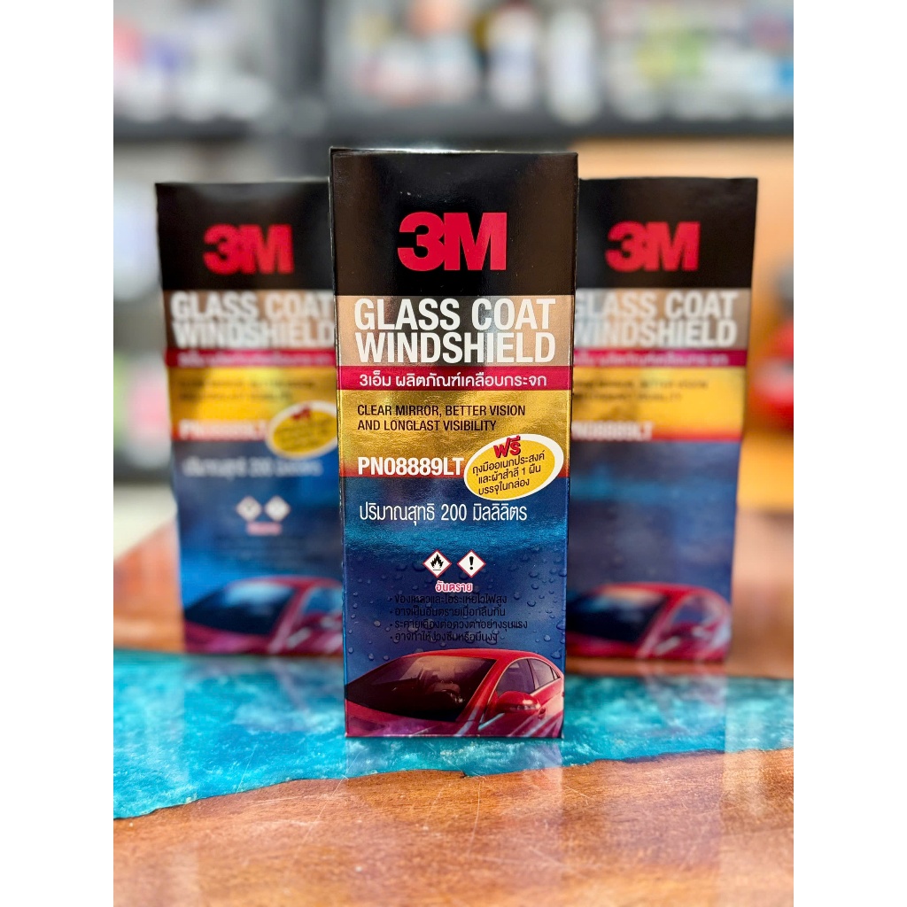 DUNG DỊCH CHỐNG BÁM NƯỚC TRÊN KÍNH 3M GLASS COAT WINDSHIELD 08889LT