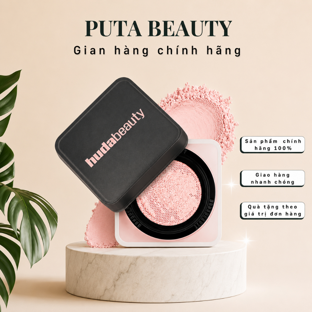 Phấn phủ dạng bột Huda Beauty Easy Bake Loose Powder - Puta Beauty