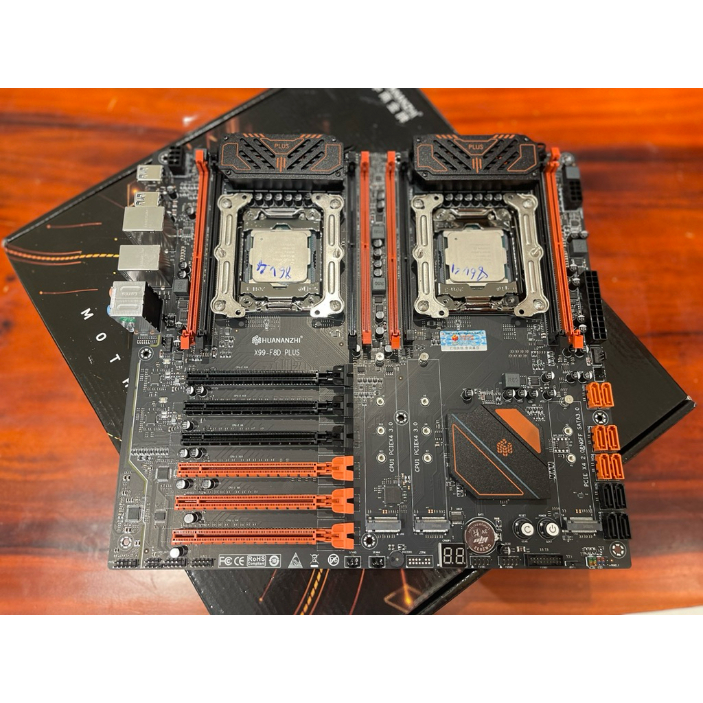 Mainboard HUANANZHI X99-F8D Plus (Intel X99, LGA 2011-3, ATX, 8 Khe Cắm Ram DDR4) 2ND (Đã Qua Sử Dụn