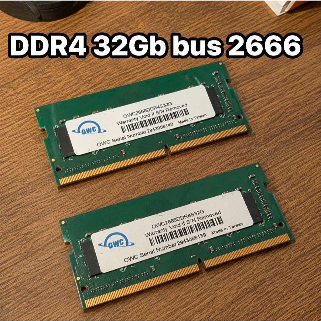 RAM Laptop OWC DDR4 32GB Bus 2666