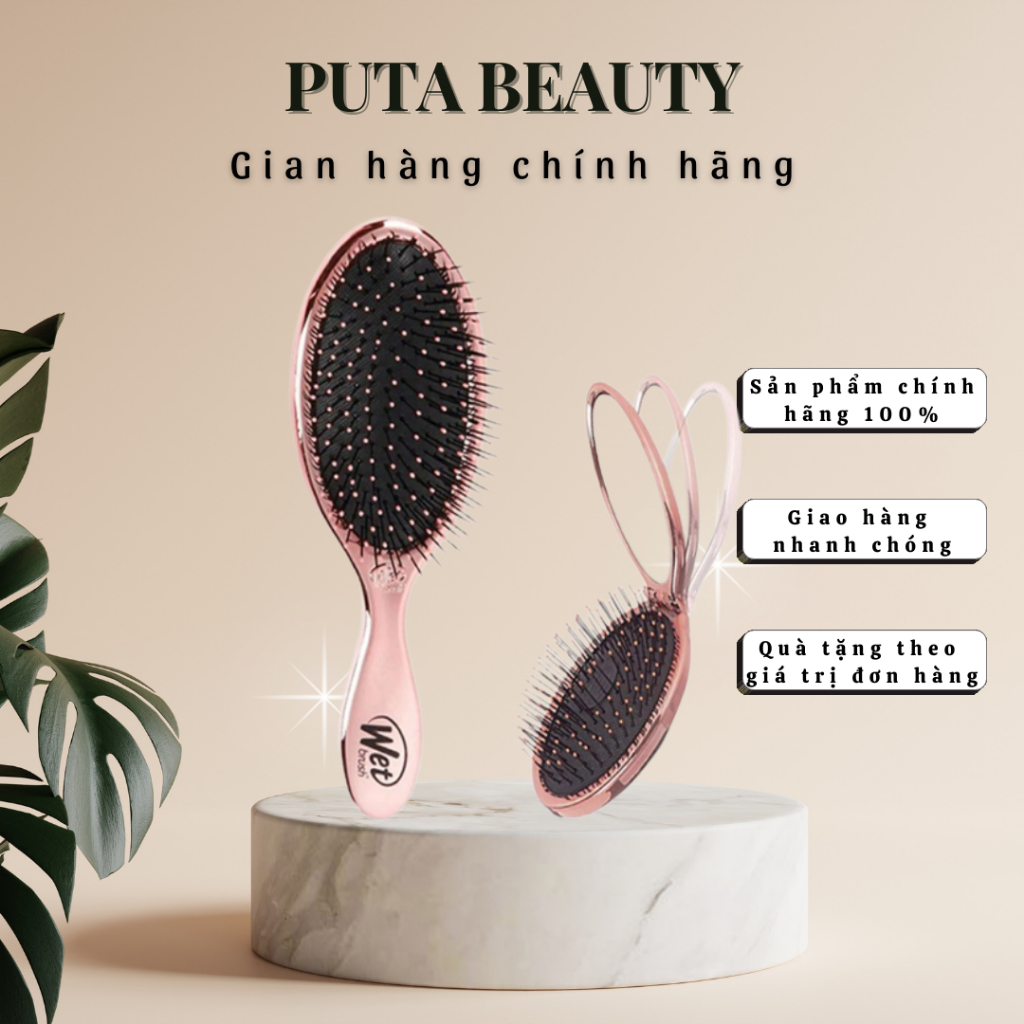 Lược gỡ rối WET BRUSH pop and go (WetBrush) - Puta Beauty