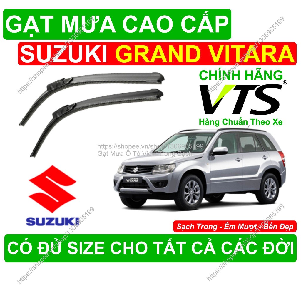 Gạt Mưa Kính Lái Suzuki Grand Vitara, Cặp Gạt Mưa Kính Lái Cho Các Dòng Xe Suzuki Grand Vitara, Có Đ