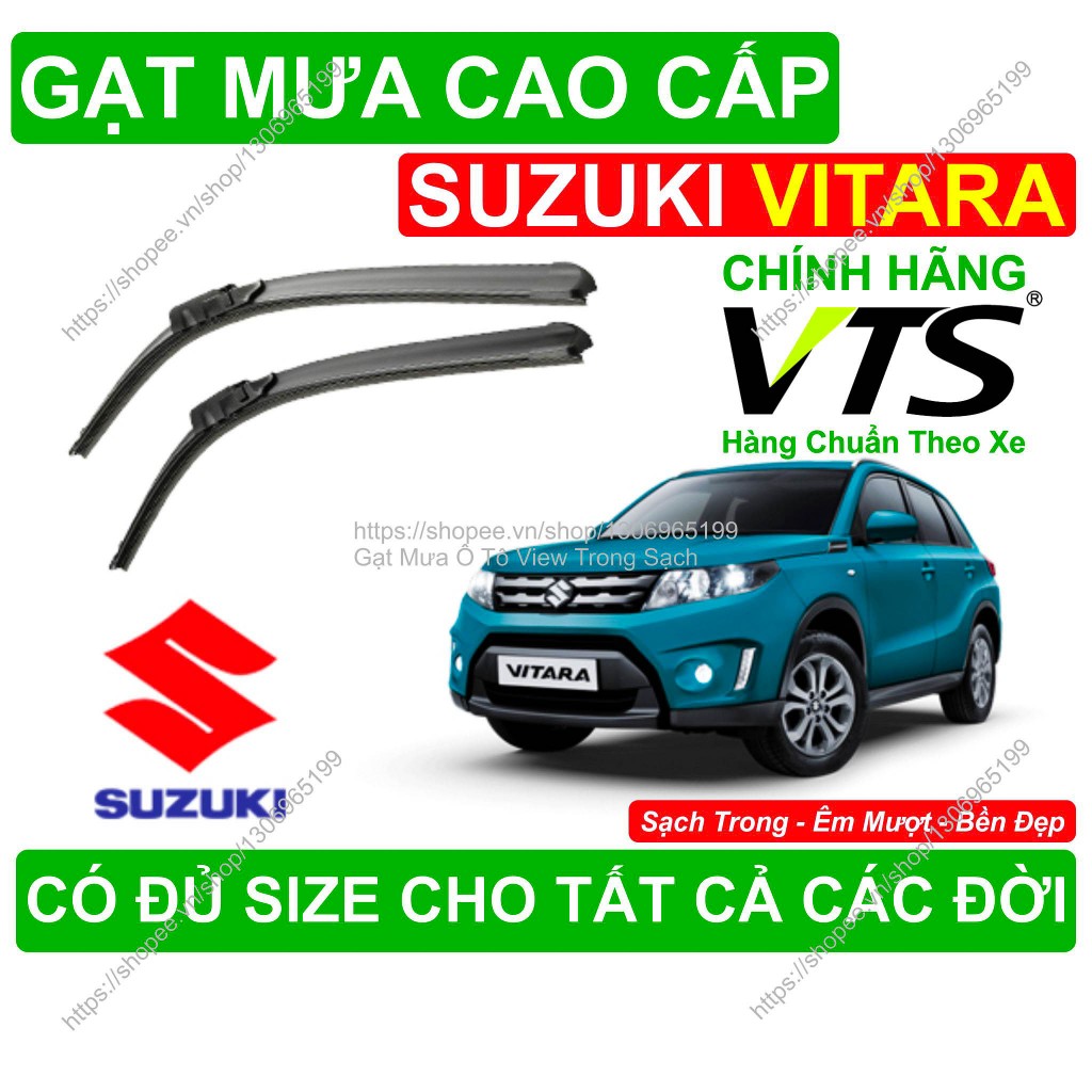 Gạt Mưa Kính Lái Suzuki Vitara, Cặp Gạt Mưa Kính Lái Cho Các Dòng Xe Suzuki Vitara, Có Đủ Size Cho C