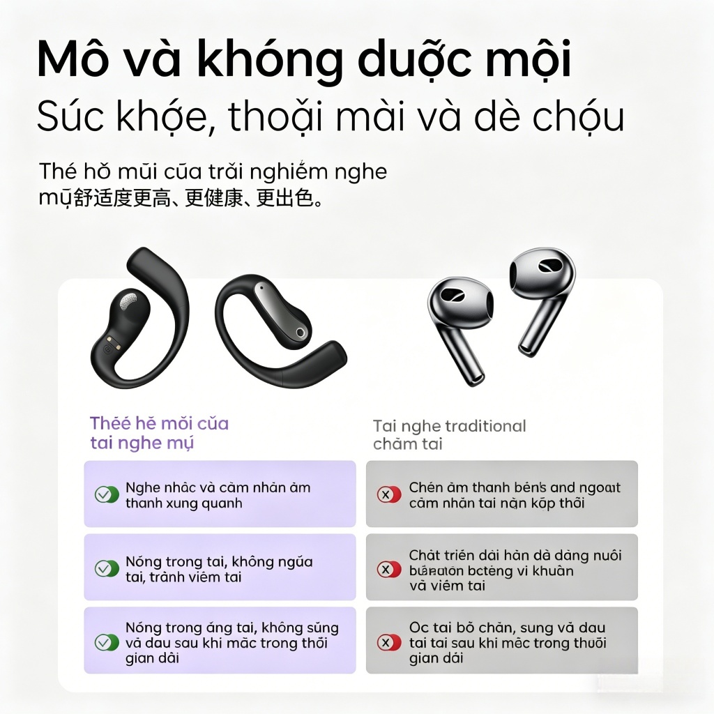 Tai Nghe Phiên Dịch Cao Cấp Bluetooth JM37 Phiên Dịch AI Dịch Thông Minh âm thanh nổi HiFi | BigBuy360 - bigbuy360.vn