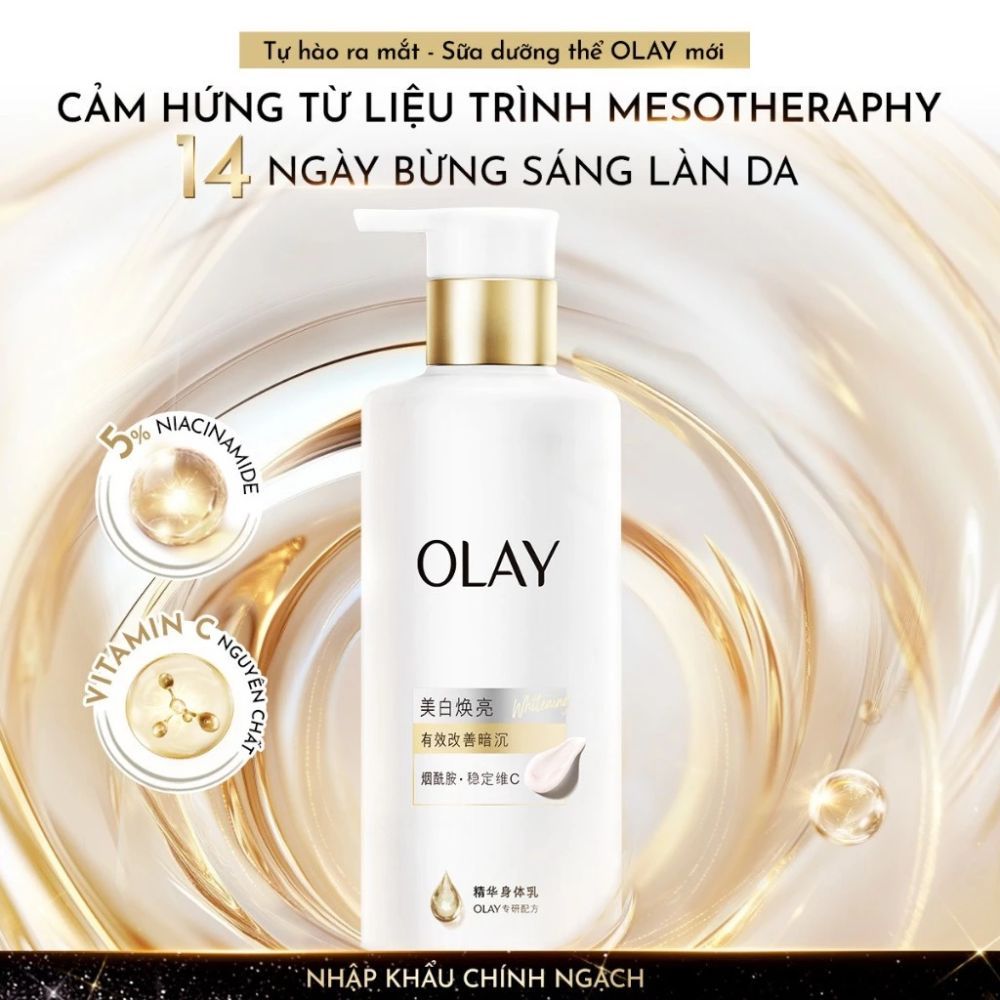 Ảnh 2 của Sữa dưỡng thể Olay giúp cấp ẩm, làm mềm mịn da, hỗ trợ dưỡng sáng.