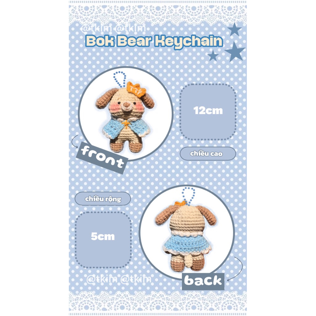 Móc khoá Bok Bear (TeeTeePor)