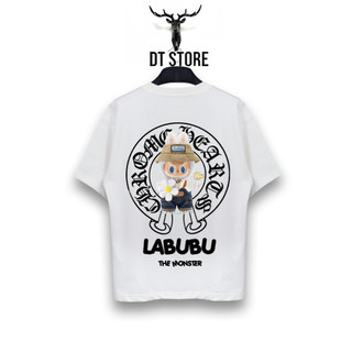 ÁO THUN CHROME HEARTS LABUBU – VẢI COTTON CAO CẤP – FORM RỘNG UNISEX – DT STORE – CH085