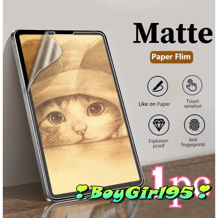 Miếng dán Paperlike chống trầy máy, chống vân tay cho Xiaomi Pad 5 , Pad 5 pro Mipad 5 Mipad 6 Mi Pa