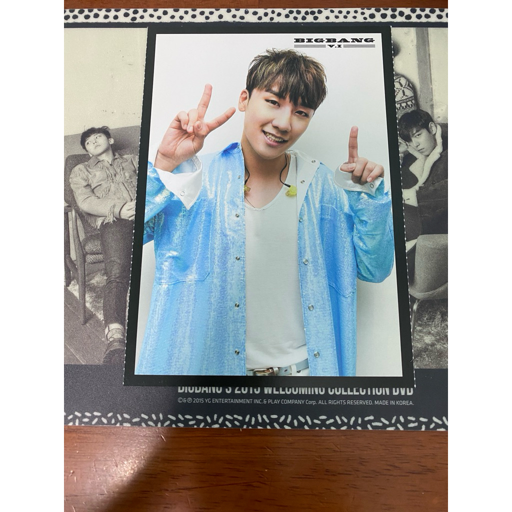 BIGBANG official goods Nhật card/postcard Seungri/VI