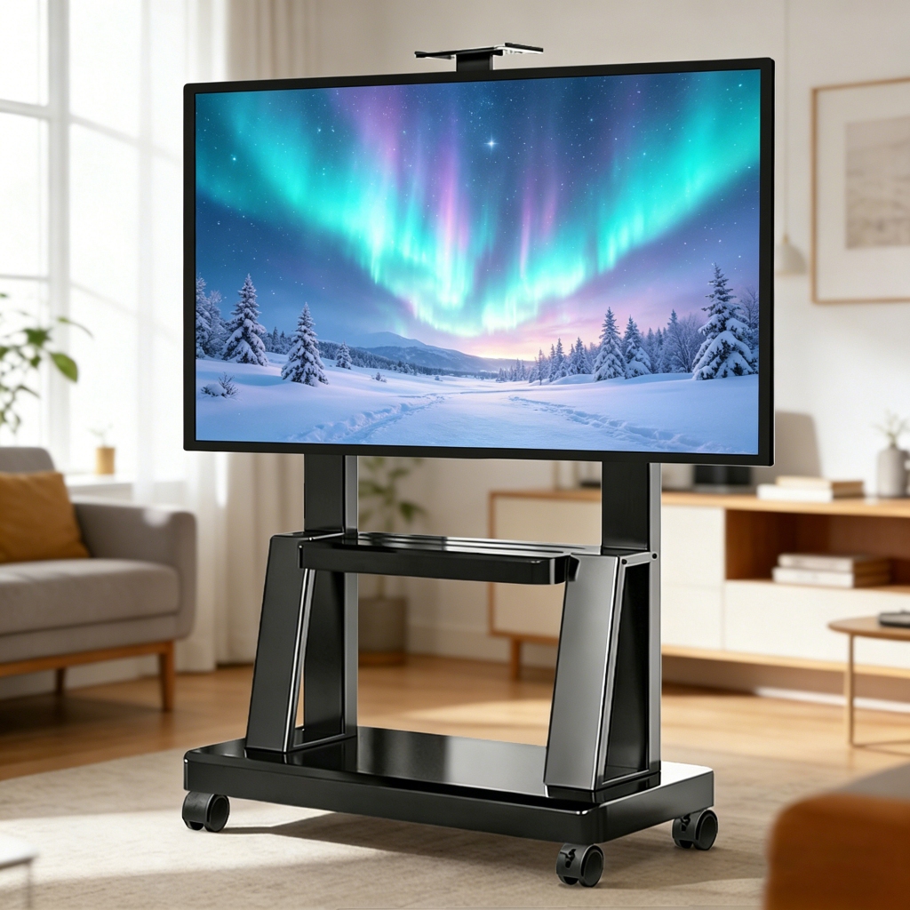 Giá Treo Tivi Di Động 32 - 85 Inch Kệ Treo Tivi Có Bánh Xe Di Chuyển, Có thể tháo rời